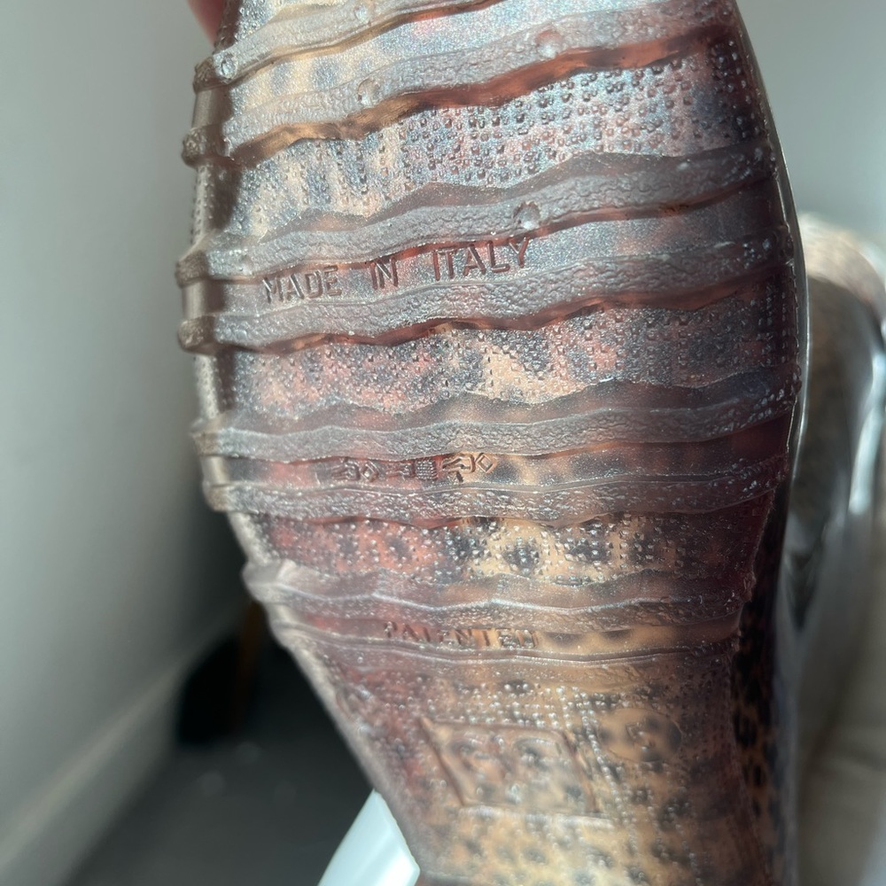 G&G Rain Boots with Leopard Print - Picture 5 of 10